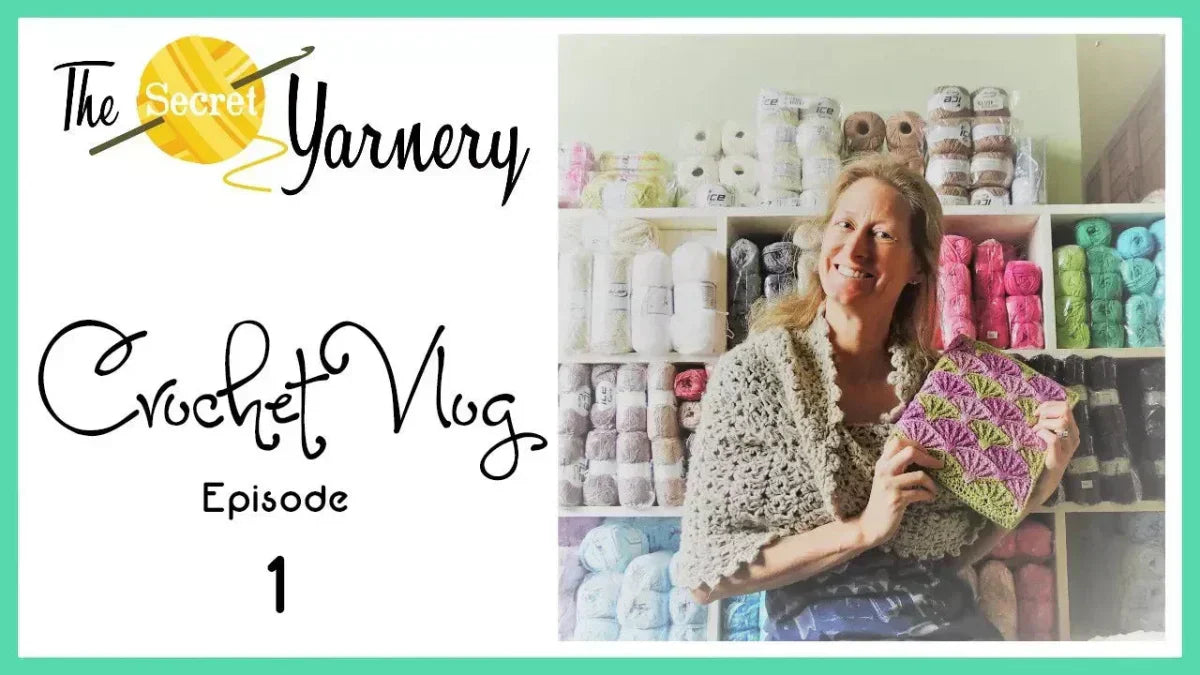 Crochet Podcast Ep 1: Secret Yarnery WIPs in Kenya
