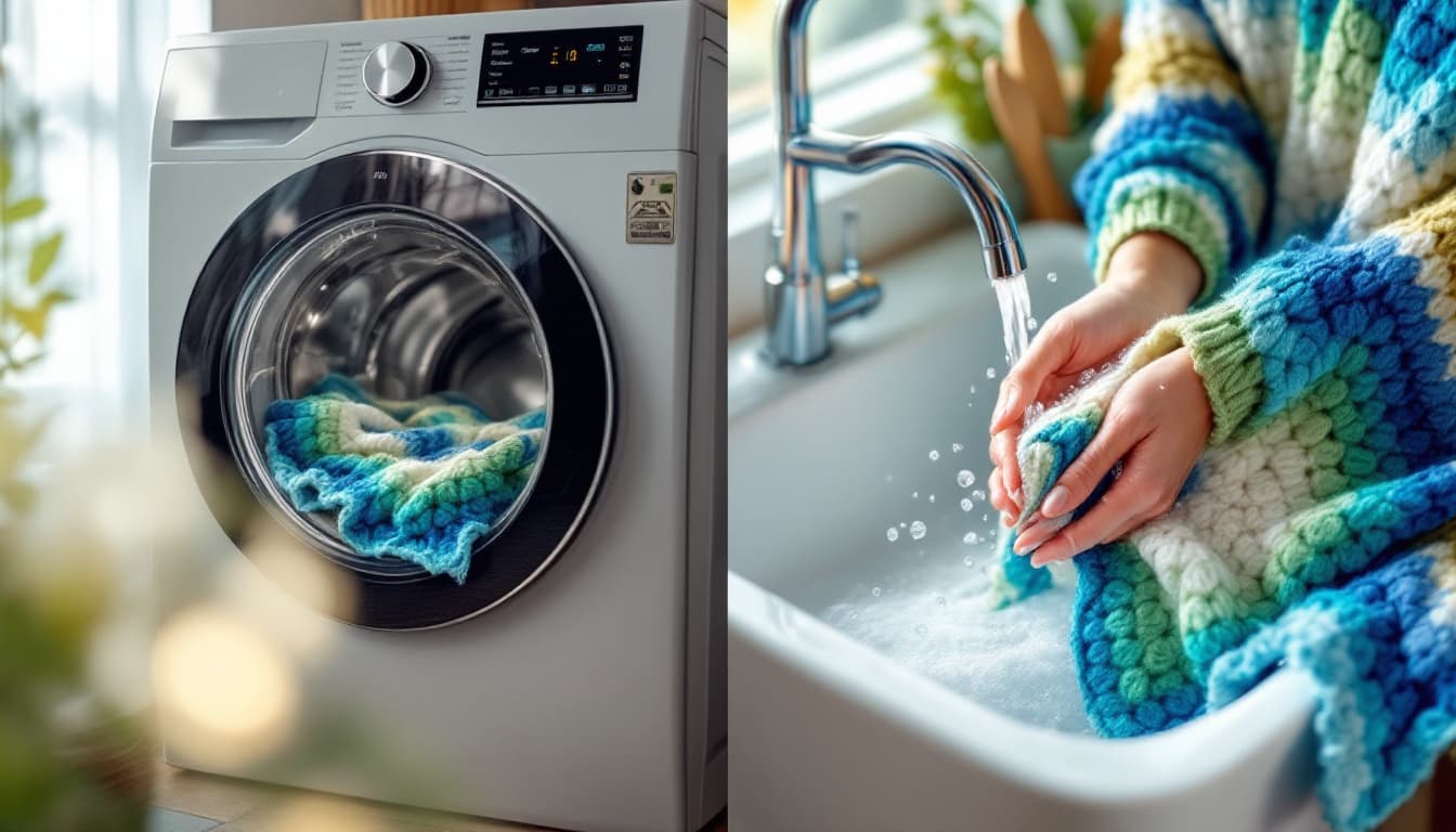 Washing Crochet Blankets: Step-by-Step Hand or Machine Guide 2025