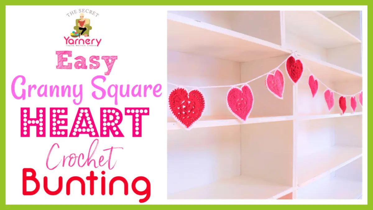 How to Crochet a Heart Bunting: Easy Step-by-Step Guide for Beginners