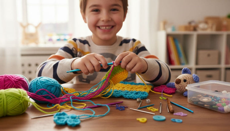 Best-Crochet-Kits-for-Kids-2026-Calm-Creative-Fun Secret Yarnery