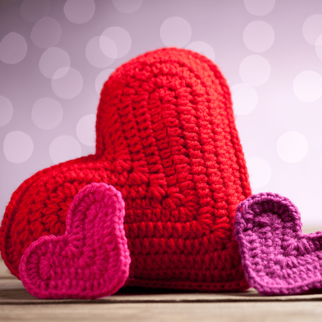 How to Crochet a Heart for Beginners - The Secret Yarnery