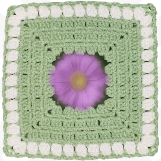 How to make the SQUARE for the BloomScape CAL 2023 - Secret Yarnery