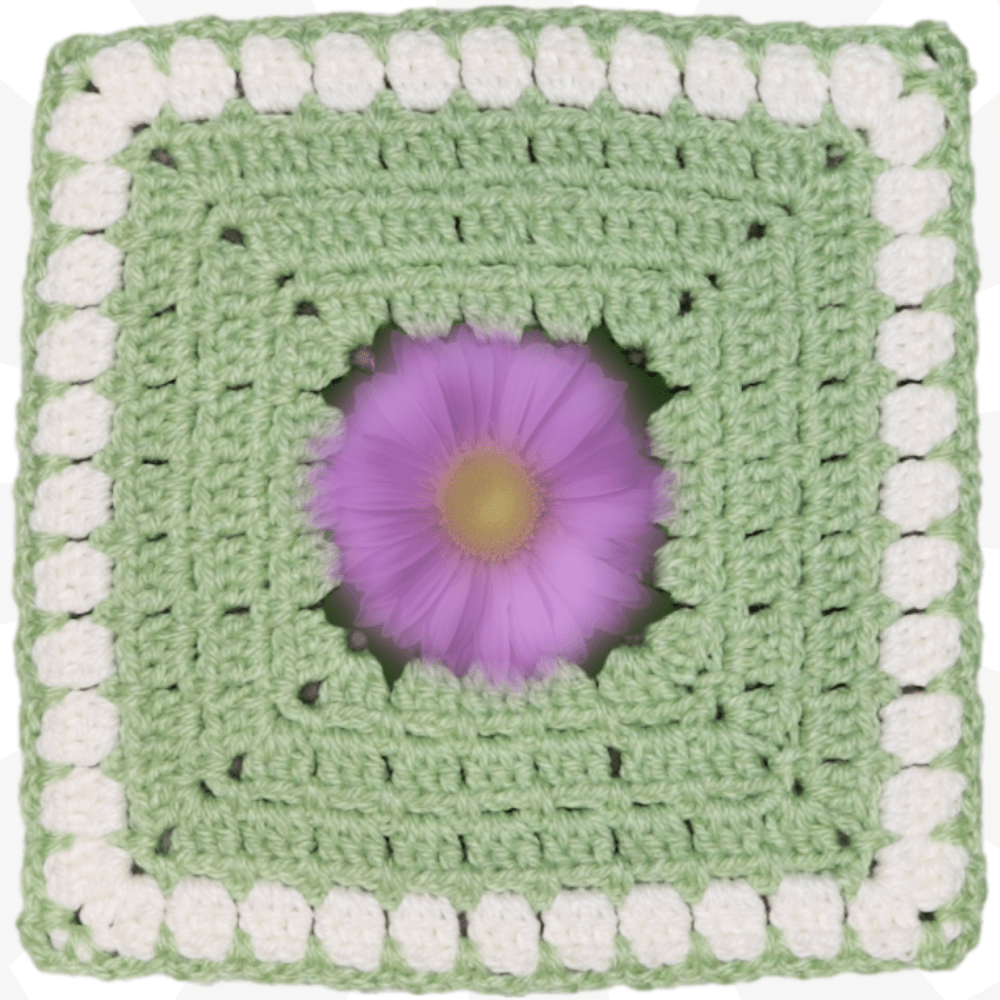 How to make the SQUARE for the BloomScape CAL 2023 - The Secret Yarnery