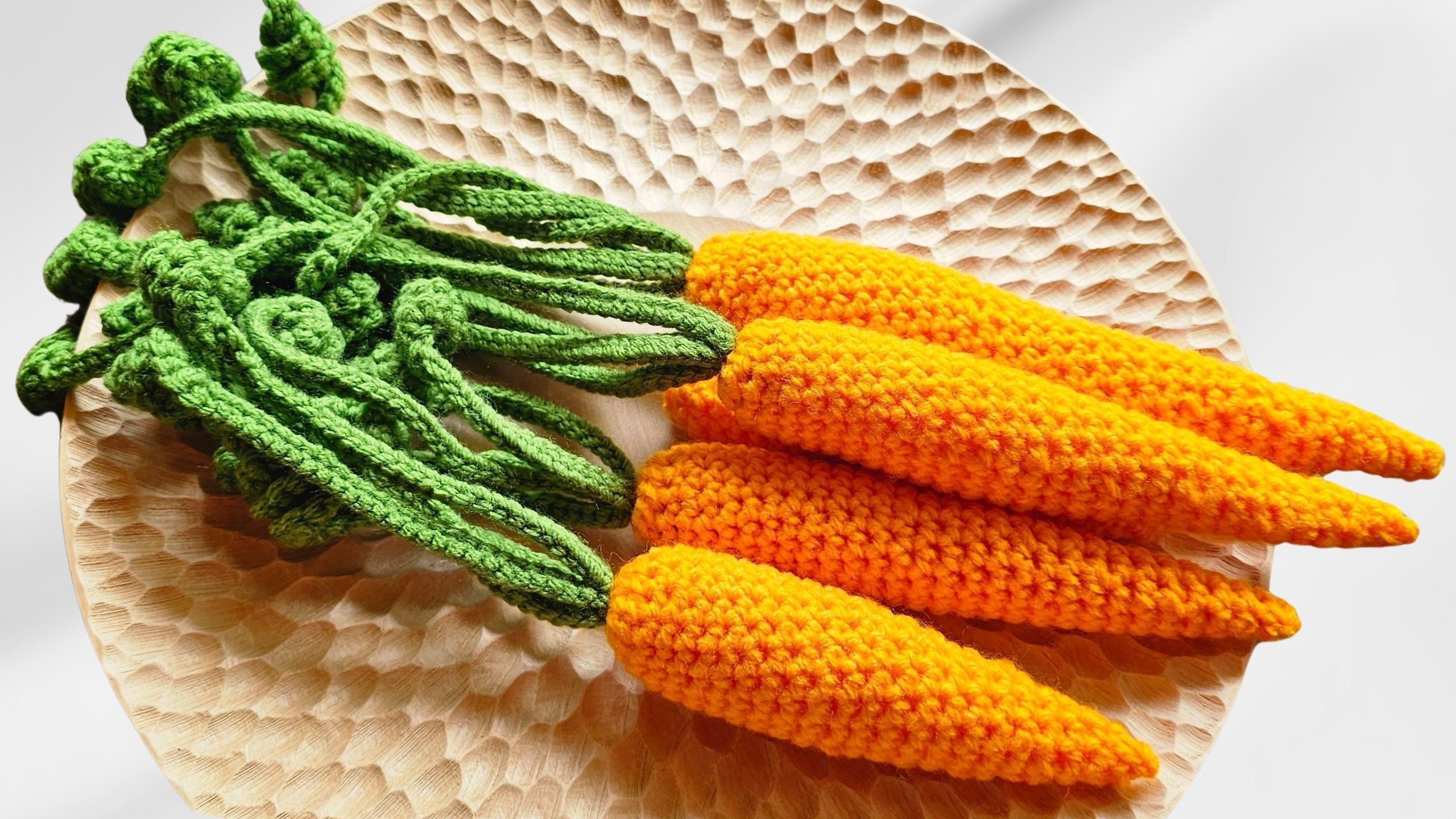 Cute Crochet Carrot Pattern | Quick Step-by-Step Guide for Beginners!