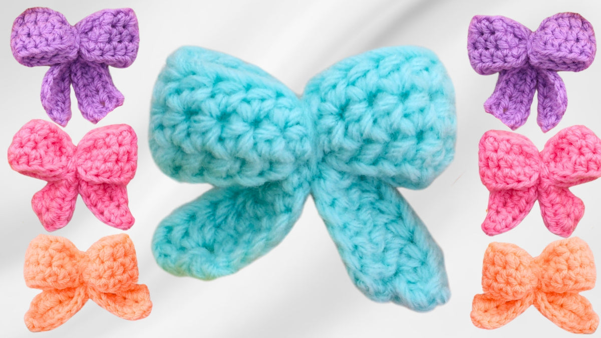 Quick & Easy Crochet Bow Pattern: Make Cute Bows in Minutes!
