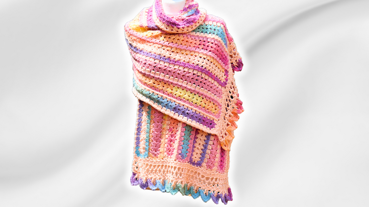 Aurora-Dawn-Shawl-Crochet-Project-Easy-Steps-for-a-Stunning-Project Secret Yarnery