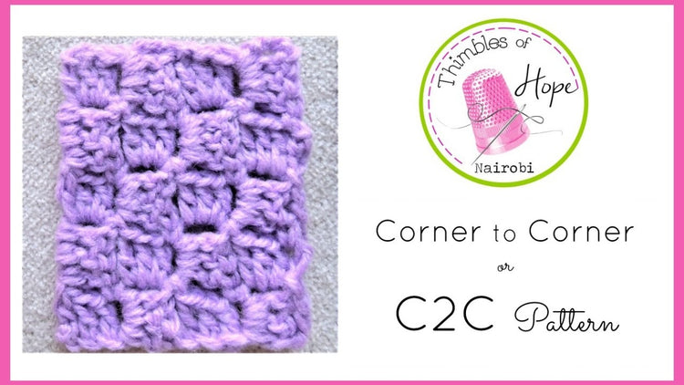 Easy Crochet C2C Square