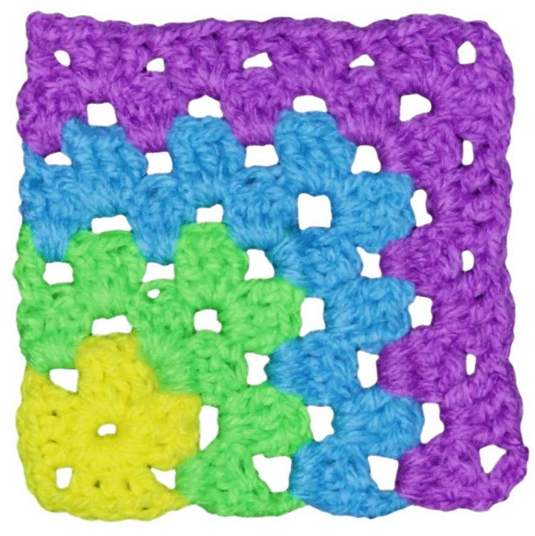 Easy-Mitered-Granny-Square-Crochet-Tutorial-Beginner-Friendly-Guide Secret Yarnery