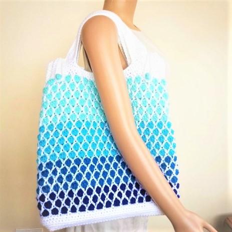 Marble Stack Tote Bag