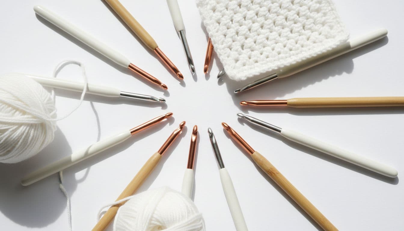 Types of Crochet Hooks: Comfort, Speed, Neat Stitches 2025