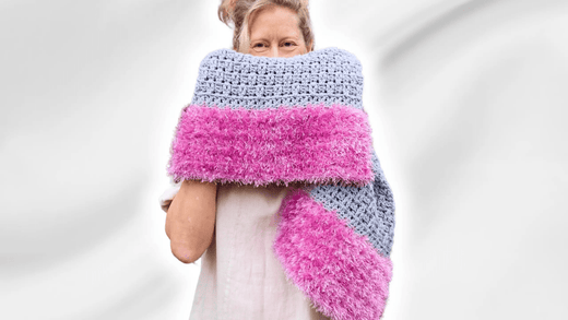 Orchid Storm Crochet Scarf Tutorial: Chic, Easy & Fun Pattern in 2024 - Secret Yarnery