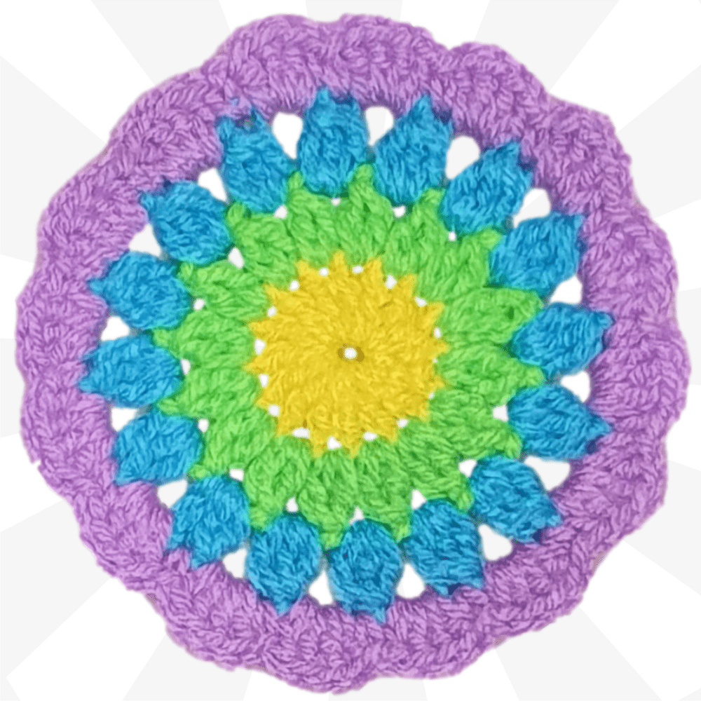 Quick Crochet Coaster Pattern - Easy Crochet Gift Ideas! - The Secret Yarnery