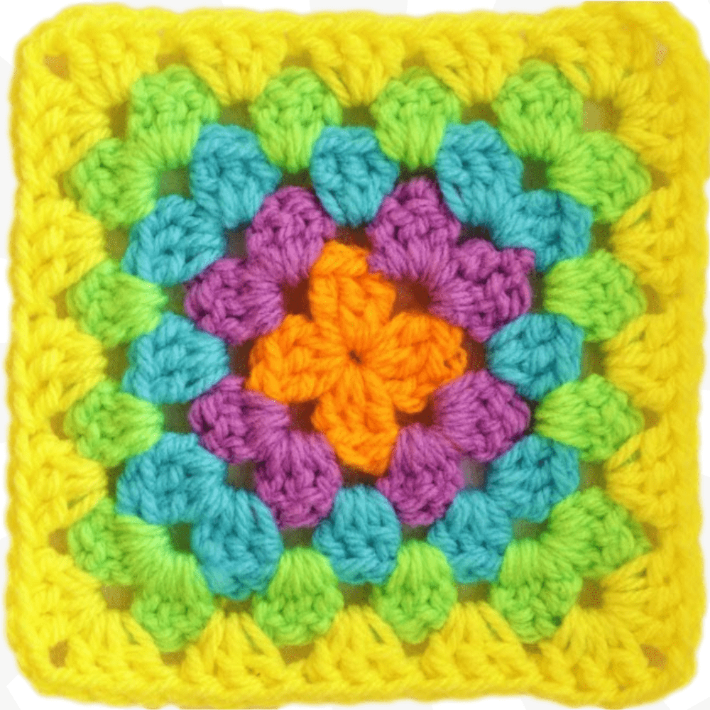 Super Easy Granny Square for Beginners - Changing Colors!