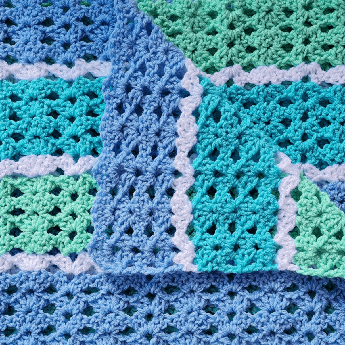 The Best Easy Crochet Blanket Tutorial for Beginners - The Dirty Granny