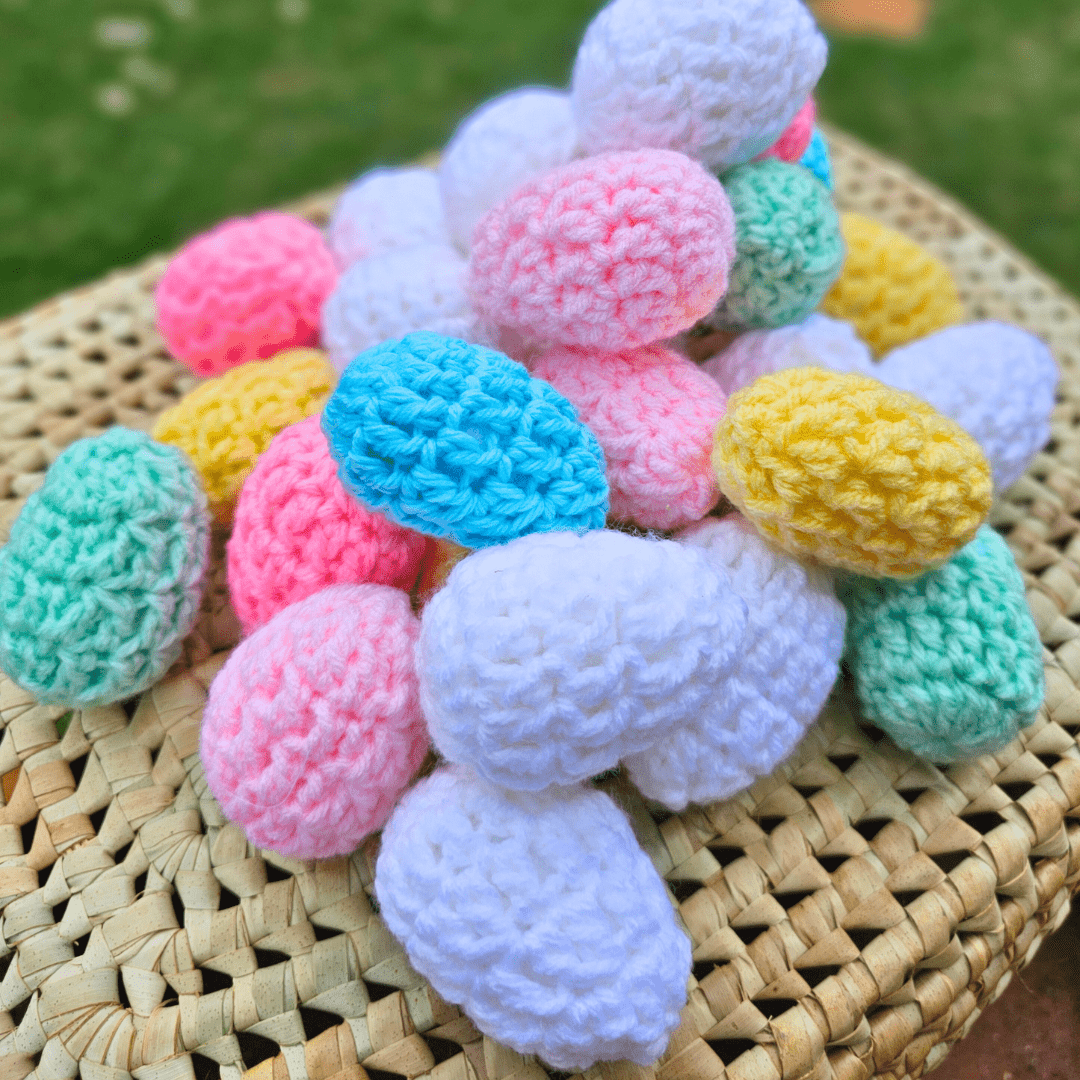 The Fastest Crochet Eggs You'll Ever Make