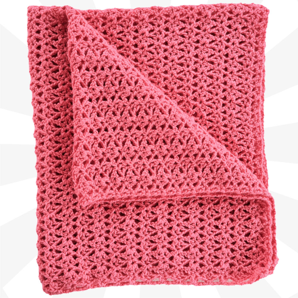 This is the Easiest crochet blanket for beginners - Sundae Granny