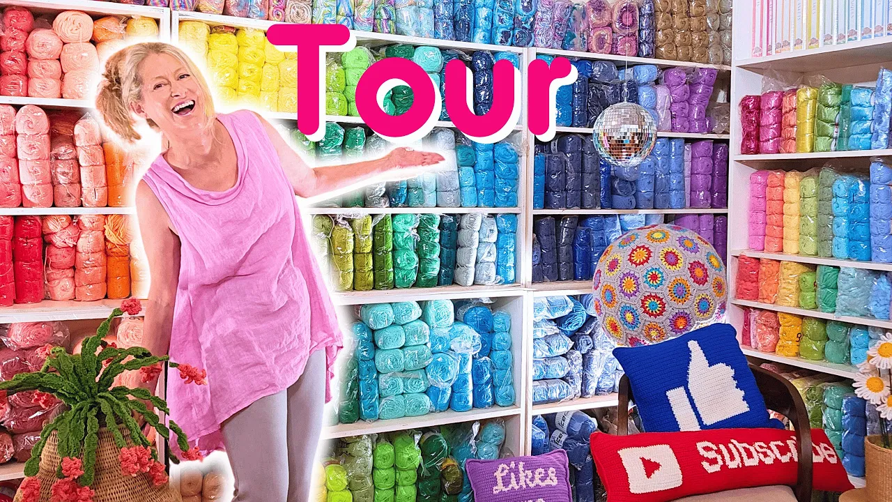 The Absolute Best Way to Organize Your Crochet Yarn Collection!