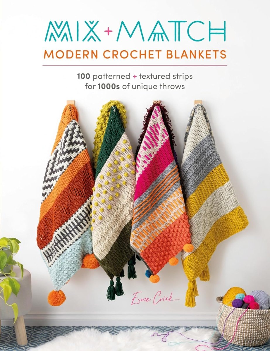 Unleash Your Creativity with Mix And Match Modern Crochet Blankets - Secret Yarnery