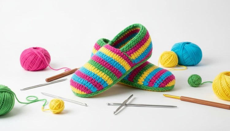 Crochet-Slippers-Cute-Cozy-and-Durable-Gift-Ideas-2025 Secret Yarnery