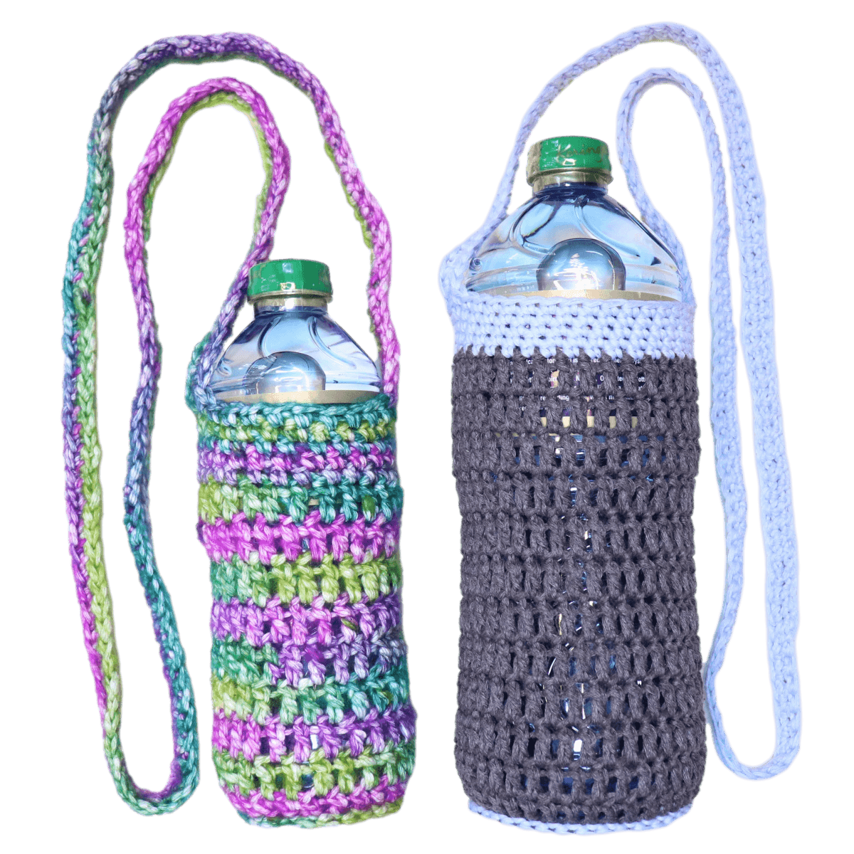 Water bottle holder crochet pattern - The Secret Yarnery