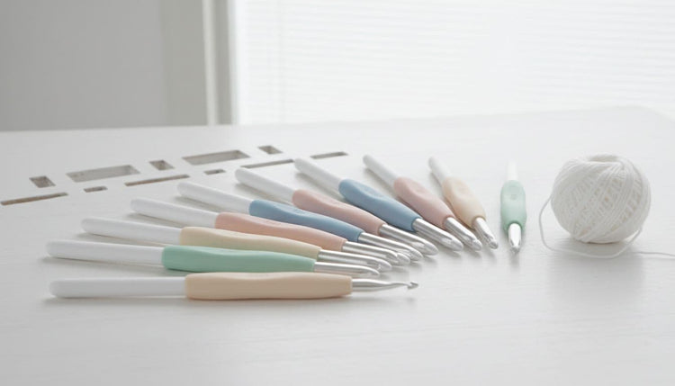 Ergonomic-Crochet-Hooks-Ease-Control-Even-Stitches-2025 Secret Yarnery