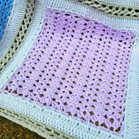 Dirty Granny Square – Part 11 - Secret Stitches Blanket Pattern Secret Yarnery