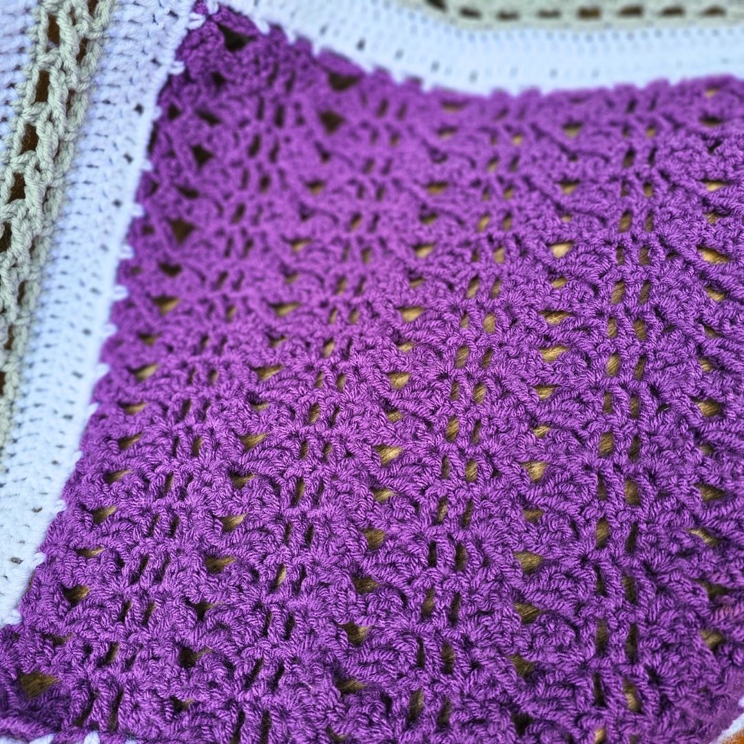 Granny Takes a Hike Square – Part 12 - Secret Stitches Blanket Pattern Secret Yarnery