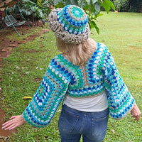 Two Granny Square Pullover Sweater Secret Yarnery