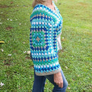 Two Granny Square Pullover Sweater Secret Yarnery