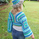 Two Granny Square Pullover Sweater Secret Yarnery