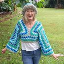 Two Granny Square Pullover Sweater Secret Yarnery