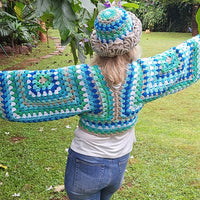 Two Granny Square Pullover Sweater Secret Yarnery