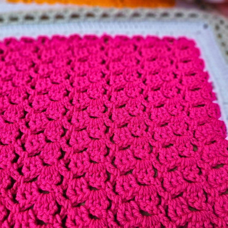Pin Curl Granny Square – Part 2 - Secret Stitches Blanket Pattern.