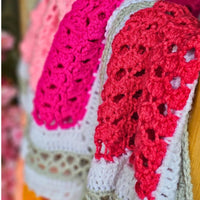Candy Cradle Square – Part 3 - Secret Stitches Blanket Pattern Secret Yarnery