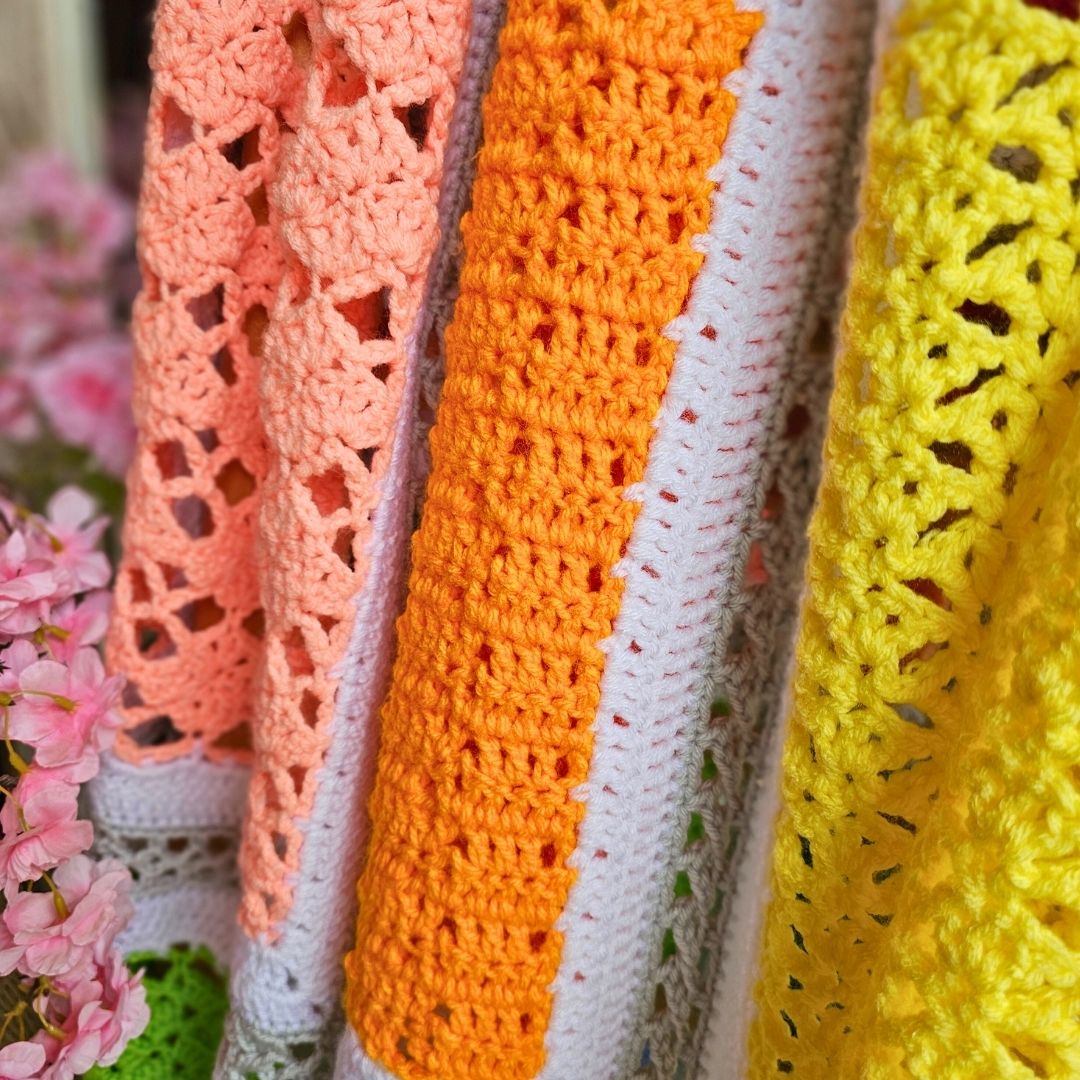 Tipsy Granny Square – Part 5 - Secret Stitches Blanket Pattern Secret Yarnery