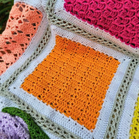 Tipsy Granny Square – Part 5 - Secret Stitches Blanket Pattern Secret Yarnery