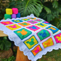 Andy Warhol Inspired Mickey Mouse Crochet Blanket Pattern Secret Yarnery