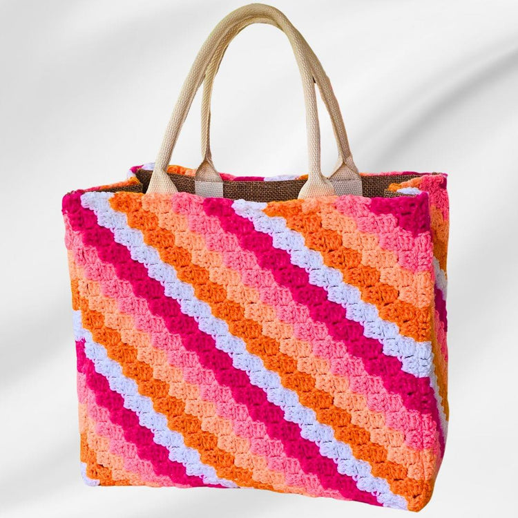 Amazing C2C Crochet Tote Bag Cover - Easy & Strong! Secret Yarnery