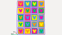 Andy Warhol Inspired Mickey Mouse Crochet Blanket Pattern Secret Yarnery