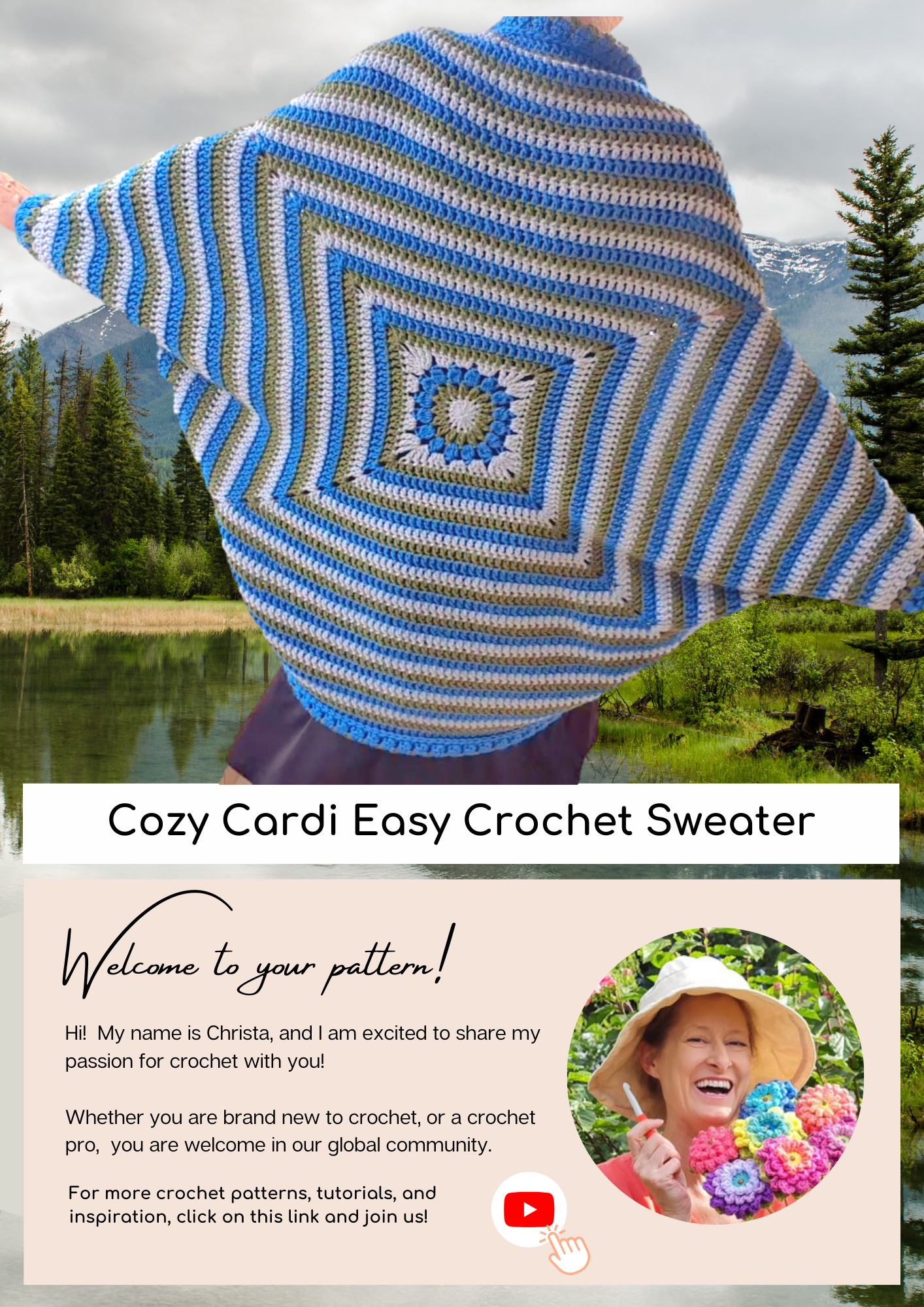 Crochet 2025 blanket sweater