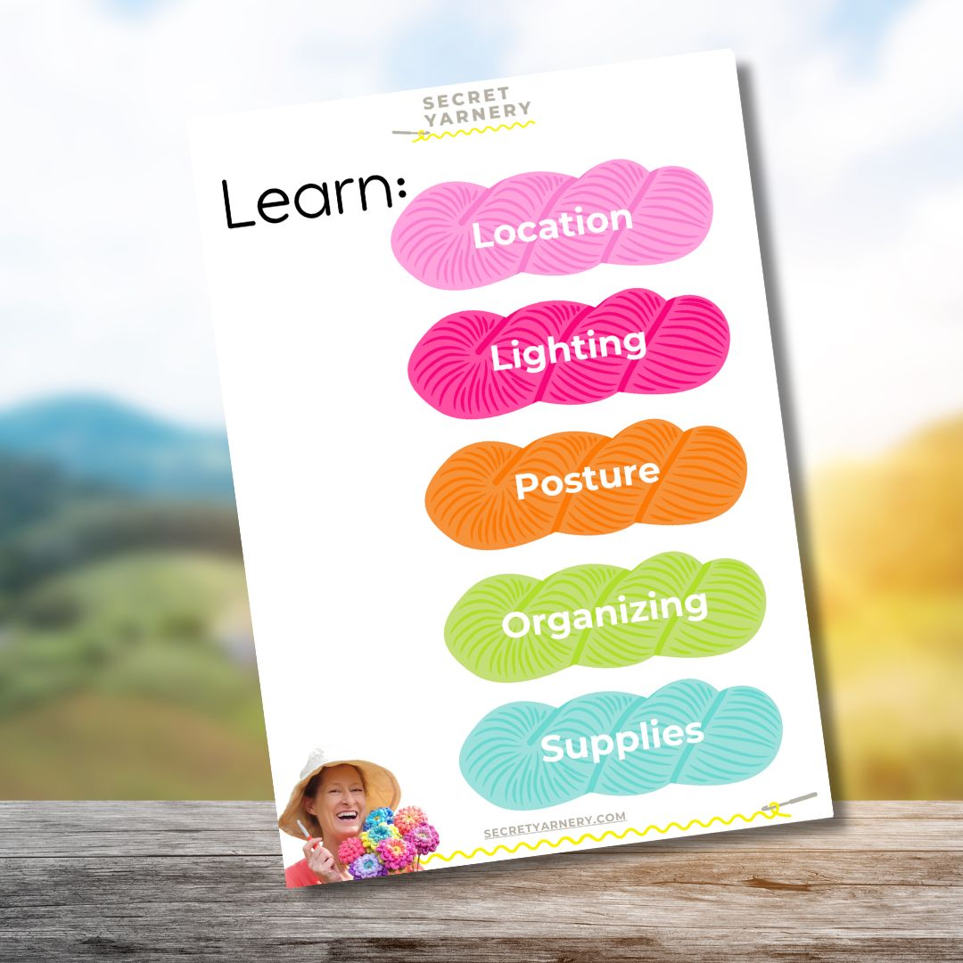 FREE Create Your Perfect Craft Space Checklist!