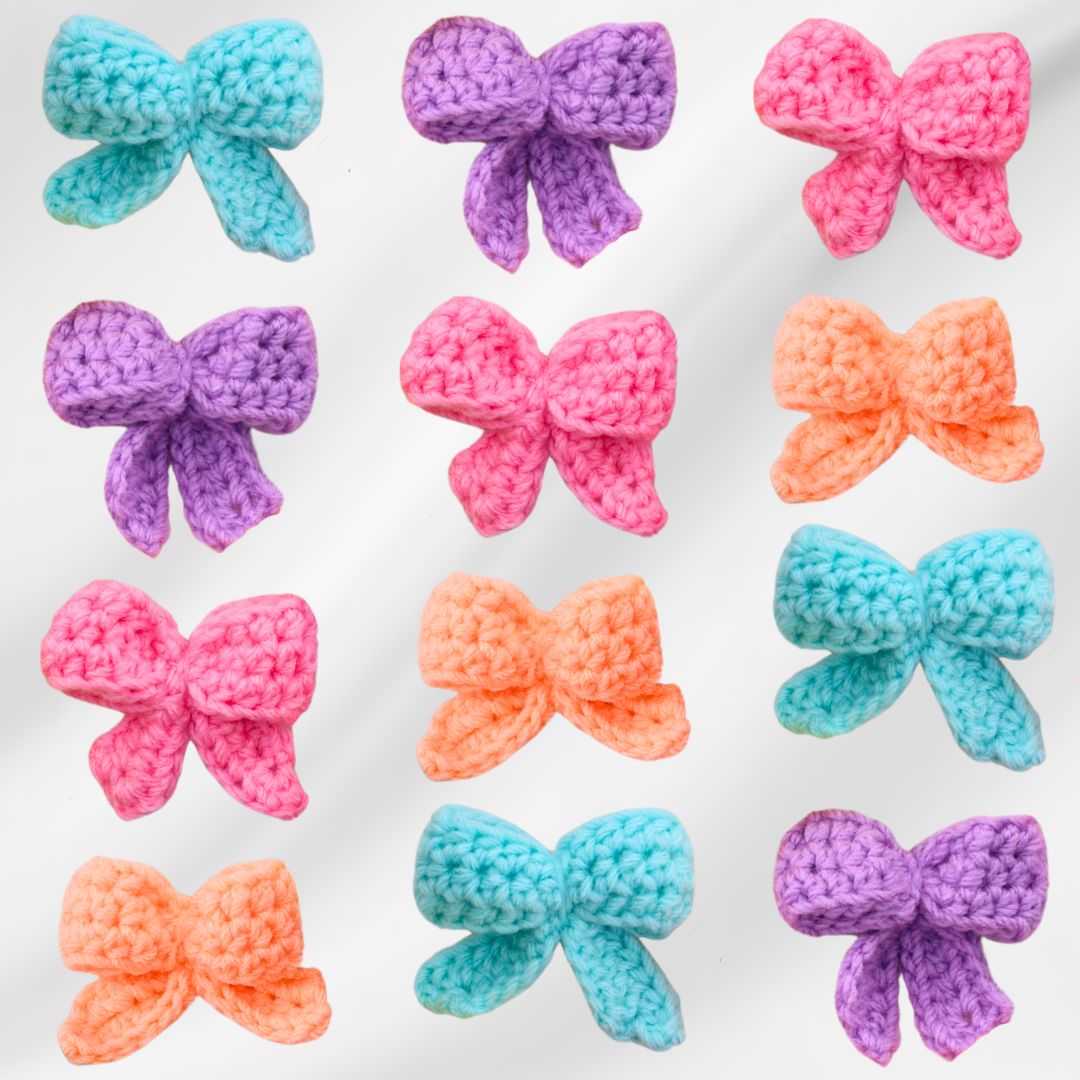 Crochet Bow Secret Yarnery