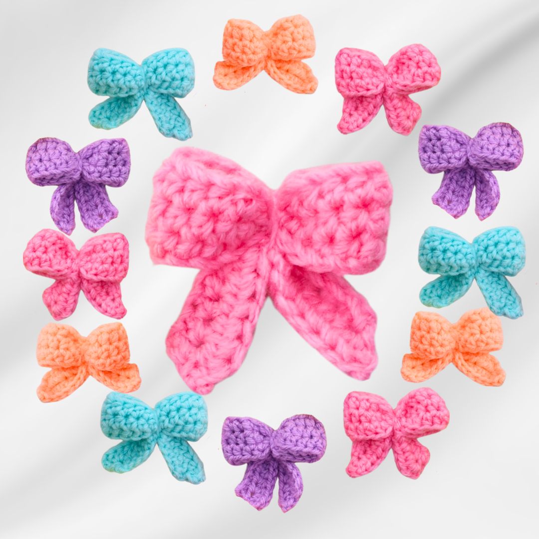 Crochet Bow Secret Yarnery