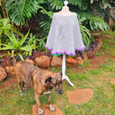 Easy Crochet Flower Bouquet Poncho - The Blooming Spiral Poncho Secret Yarnery