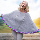 Easy Crochet Flower Bouquet Poncho - The Blooming Spiral Poncho Secret Yarnery