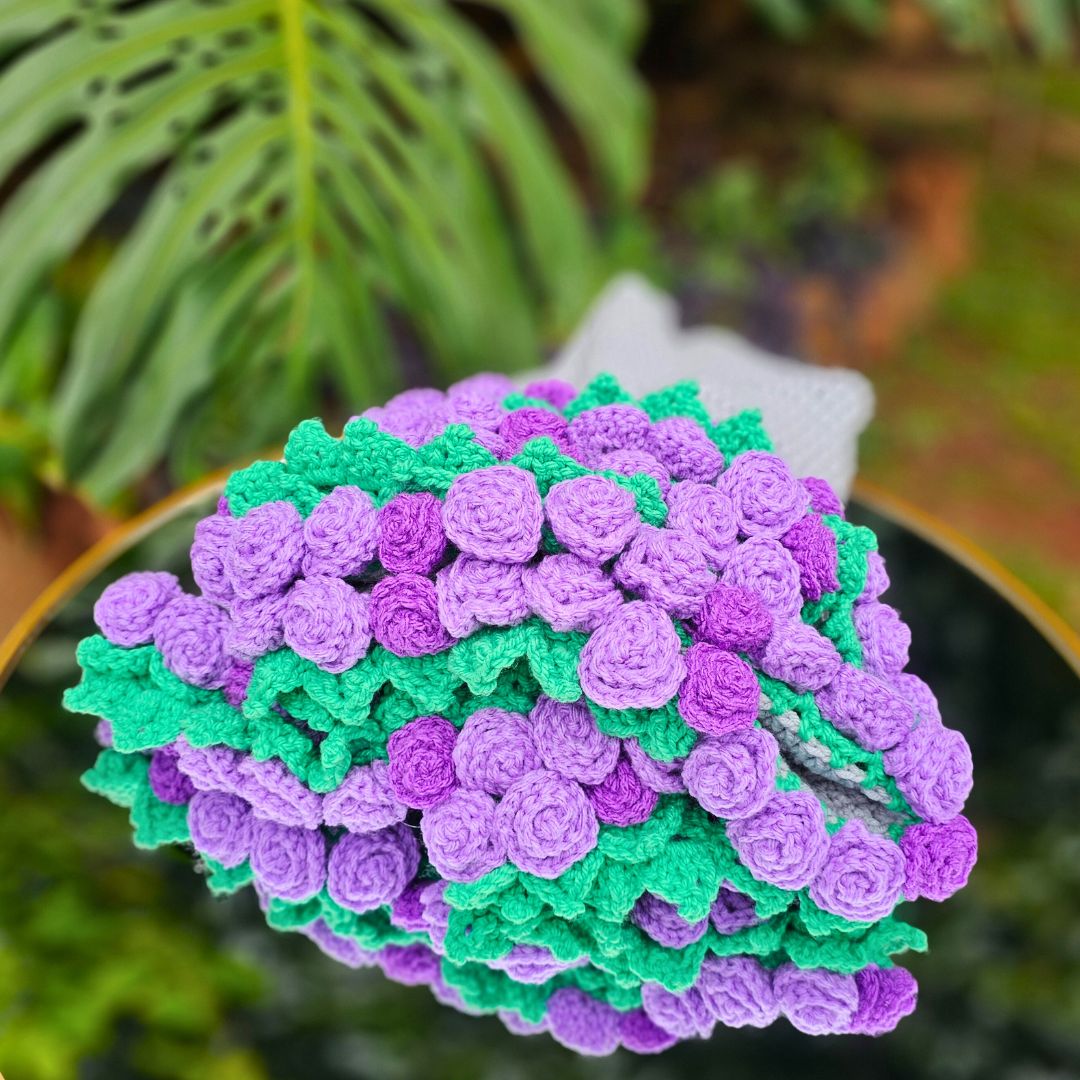 Easy Crochet Flower Bouquet Poncho - The Blooming Spiral Poncho Secret Yarnery