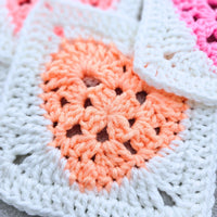 Solid Granny Square Heart