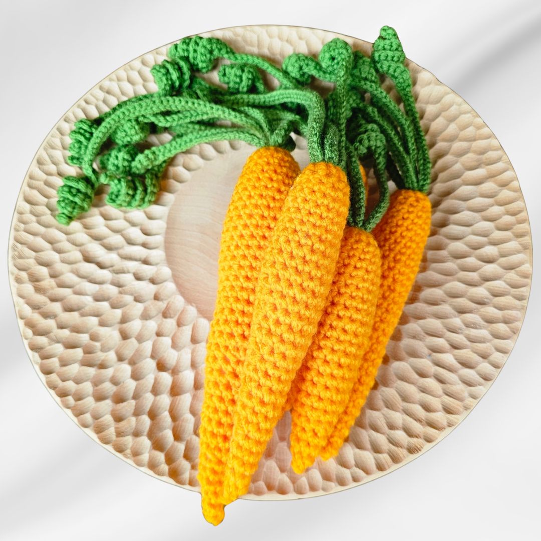 Cutest Crochet Carrot Pattern – Easy Spring & Easter DIY Decor