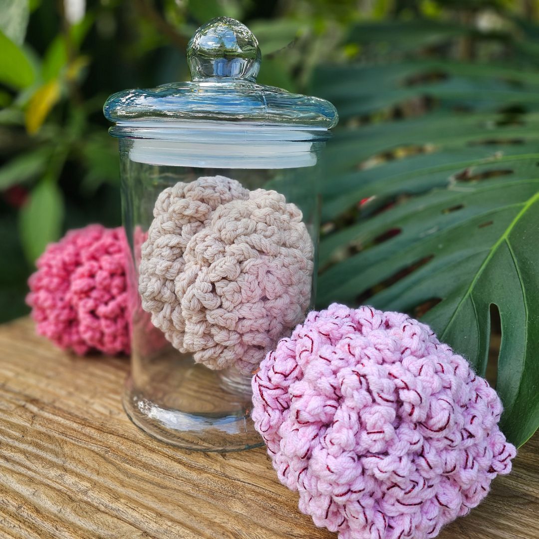 Easy DIY Halloween Crochet Brain Written Pattern Secret Yarnery