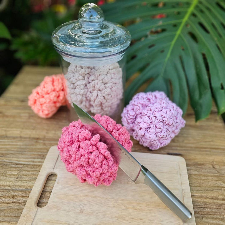 Easy DIY Halloween Crochet Brain Written Pattern Secret Yarnery
